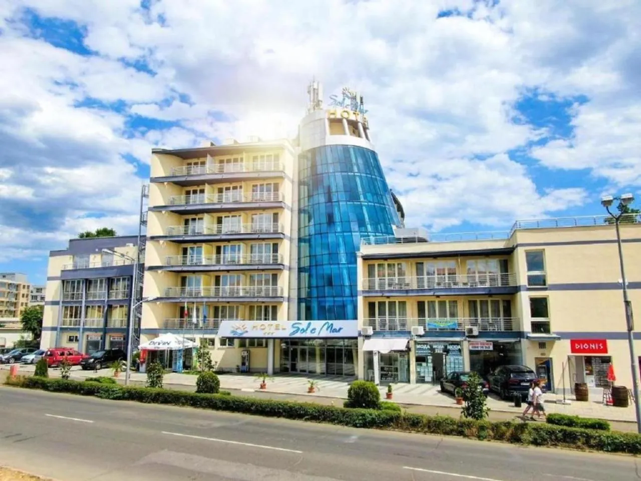 Sunny Beach, Hotel Sol E Mar , Studio Katharina דירה סאני ביץ'